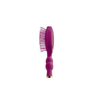 Teleties Mini Detangler Hair Brush for Medium Hair | Mulberry