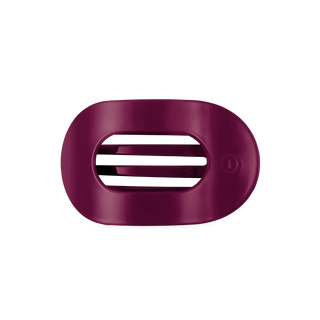 Teleties Large Flat Round Hair Clip | Mulberry