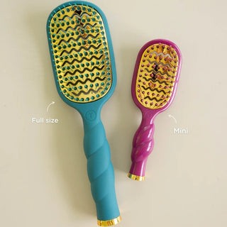 Teleties Mini Vented Hair Brush | Mulberry