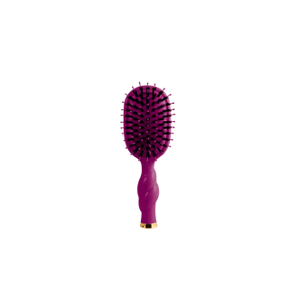 Teleties Mini Boar Bristle Hair Brush | Mulberry