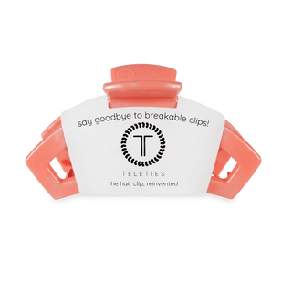 Teleties Open Medium Claw Clip | Dreamsicle