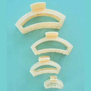 Teleties Open Medium Claw Clip | Soft Surf