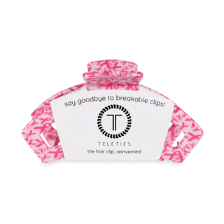 Teleties Open Medium Claw Clip | Wrapped in Ribbons