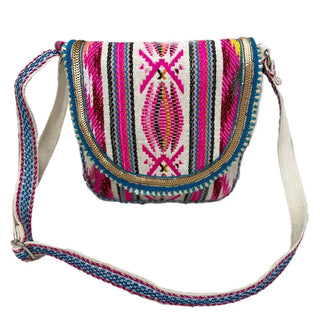 The Michelle Boho Braided Bag | Pink
