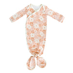 Copper Pearl Newborn Knotted Gown | Penny