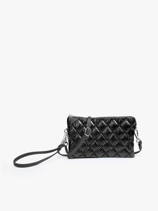 The Riley Puffer Crossbody | Black