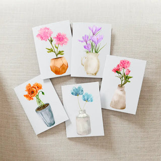 Potted Stems Notecards (Set of 10)