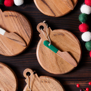 Demdaco Holiday Mini Wood Serving Boards