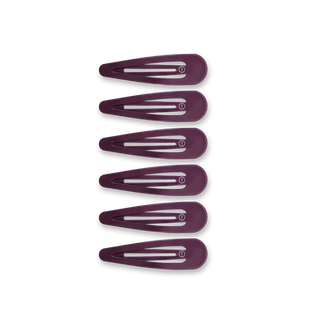 Teleties Snap Clip 6ct | Purple Haze