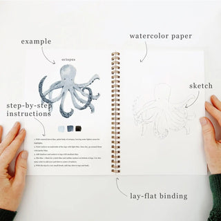 Emily Lex Studio Watercolor Workbook | Seaside