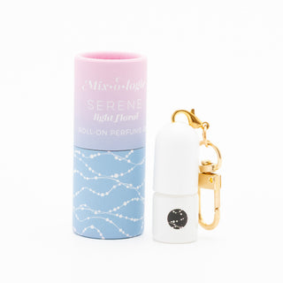 Mixologie | Serene Light Floral Mini Roll-on Perfume Keychain