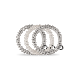 Teleties Small 3pk | Silver Slay