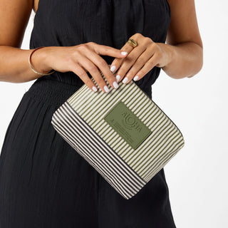ALOHA Small Pouch-Cabana Olive/Sandstone