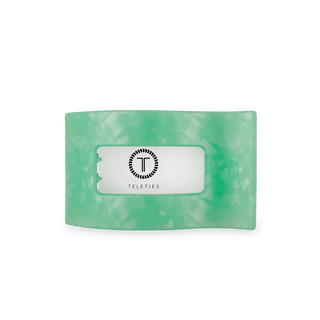 Teleties Medium Flat Rectangle Hair Clip | Spring Splash