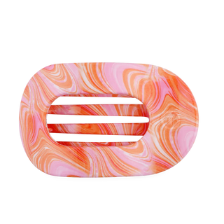 Teleties Small Flat Round Hair Clip | Just Keep Swimming