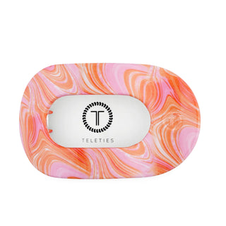 Teleties Small Flat Round Hair Clip | Just Keep Swimming