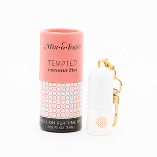 Mixologie | Tempted-Coconut Kiss Mini Roll-on Perfume Keychain