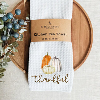 Fall Dish Towel | Thankful