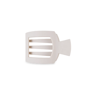 Teleties Small Flat Square Clip | Toasted