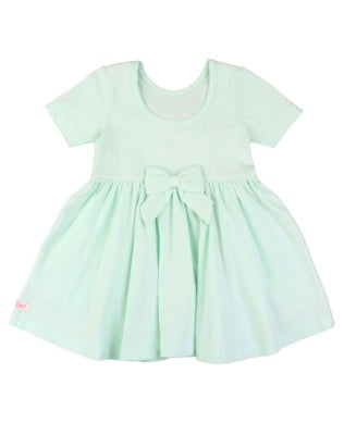 RuffleButts S/S Twirl Dress | Mint