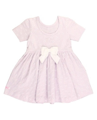 RuffleButts S/S Twirl Dress | Dainty Buds