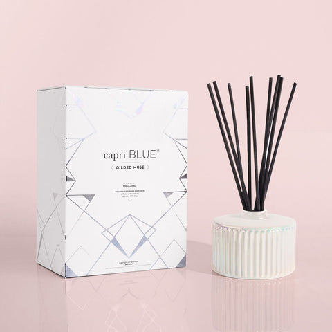 Capri Blue White Opal Diffuser 7.75oz | Volcano