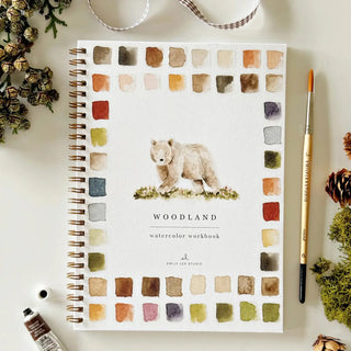 Emily Lex Studio Watercolor Workbook | Woodland
