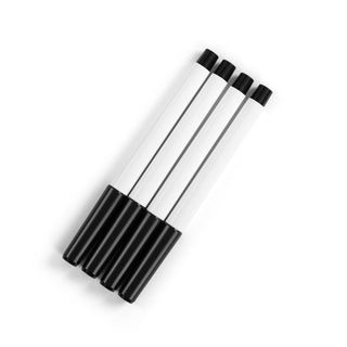 Demdaco Dry Erase Markers | Set of 4 Black