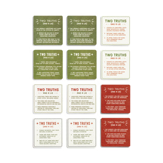Demdaco Holiday Coaster Set | Facts & Fables
