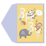 Greeting Card Baby Animals