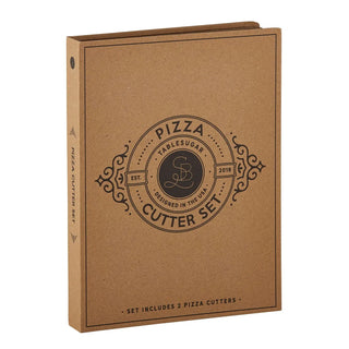 Cardboard Book Gift Set | Pizza Cutter
