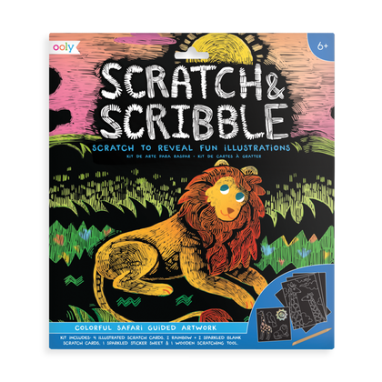Scratch & Scribble Art Kit in Several Characters