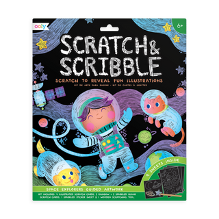 Scratch & Scribble Art Kit in Several Characters