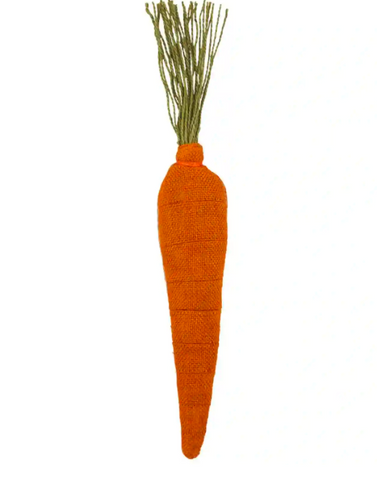 Orange Wrapped Carrot Decor