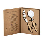 Cardboard Book Gift Set | Pizza Cutter