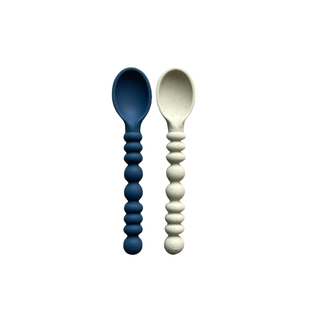 Three Hearts Silicon 2pk Spoon Set in Several Colors