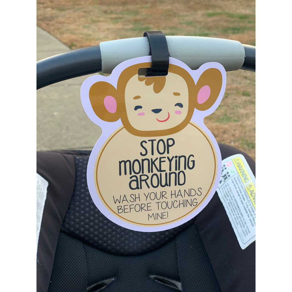 Monkey car seat store and stroller