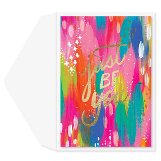 Greeting Card Just Be You Blank