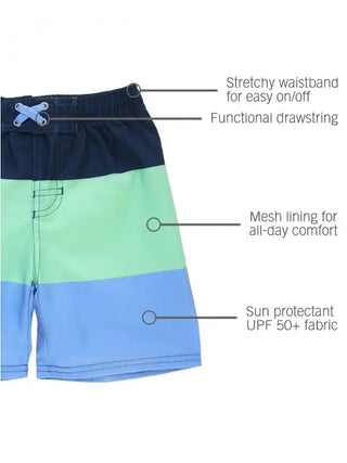 Blue mint swim shorts sales