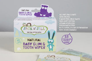Jack 'N' Jill Natural Baby Gum & Tooth Wipes