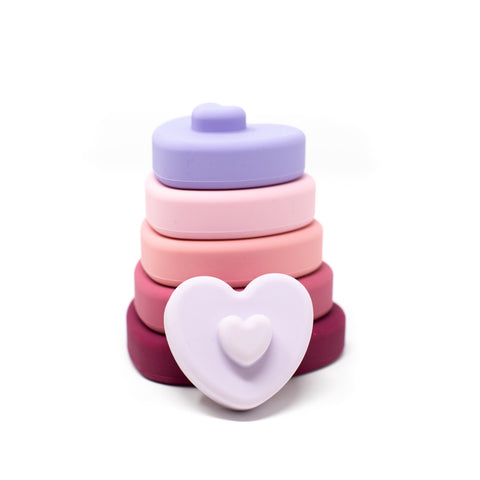 Three Hearts Heart Stacker Set in Two Colors