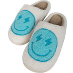 Blue Electric Sherpa Slippers