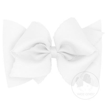 Wee Ones Small Moonstitch Bow with Headband in Several Colors
