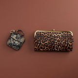 HOBO Lauren Clutch Wallet | Leopard