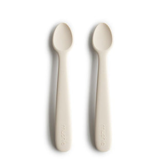 Mushie | Silicone Feeding Spoons 2-PK in Several Colors