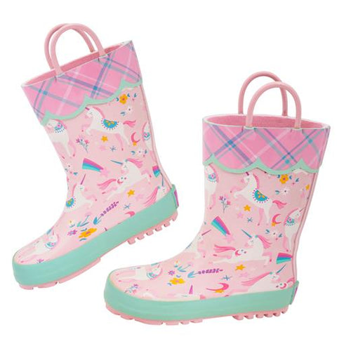 Stephen Joseph Kids Rainboots | Pink Unicorn