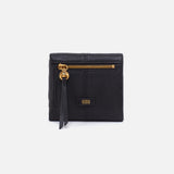 Hobo Keen Mini Trifold Wallet | Black