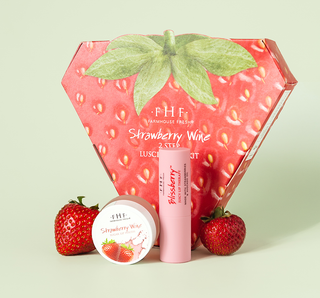 Farmhouse Fresh Strawberry Wine 2-Step Lip Kit