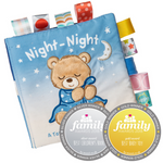 Taggies Soft Book | Starry Night Teddy