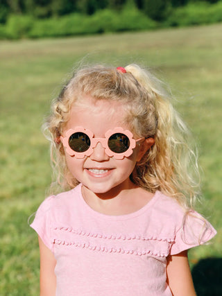 Babiators | Flower Power Polarized - Peachy Keen